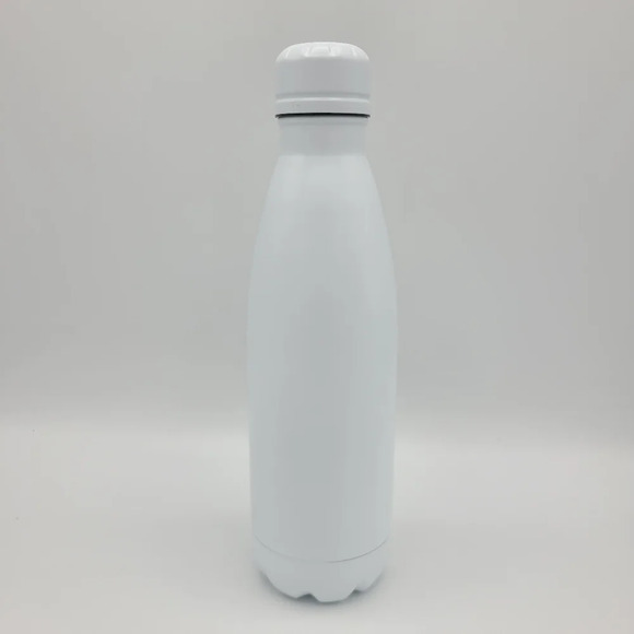 Poshmark Poshfixins White Logo Stainless Steel Insulated Water Bottle - Picture 4 of 9